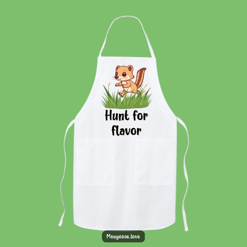 Funny Speedy Mongoose Apron: Cook with Playful Precision