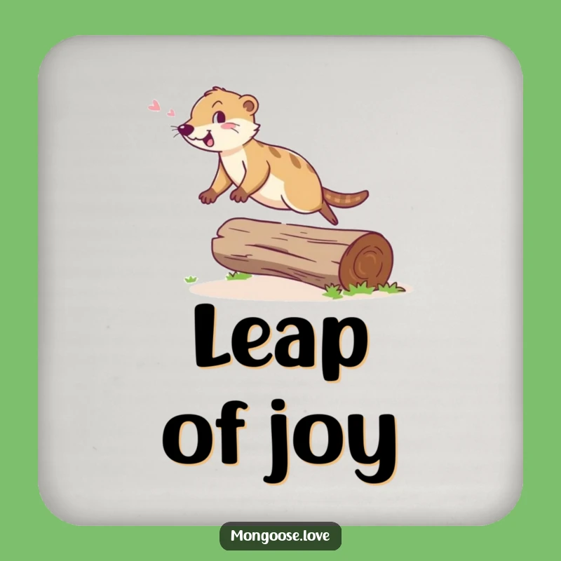 Funny Mongoose Leap Coaster - Cheerful Agility Jump Gift