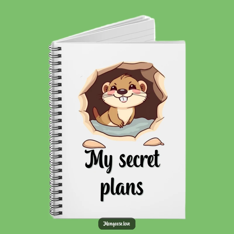 Funny Mongoose Diving Notebook: Jot Down Mischievous Ideas